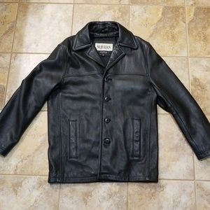 Wilson's leather coat